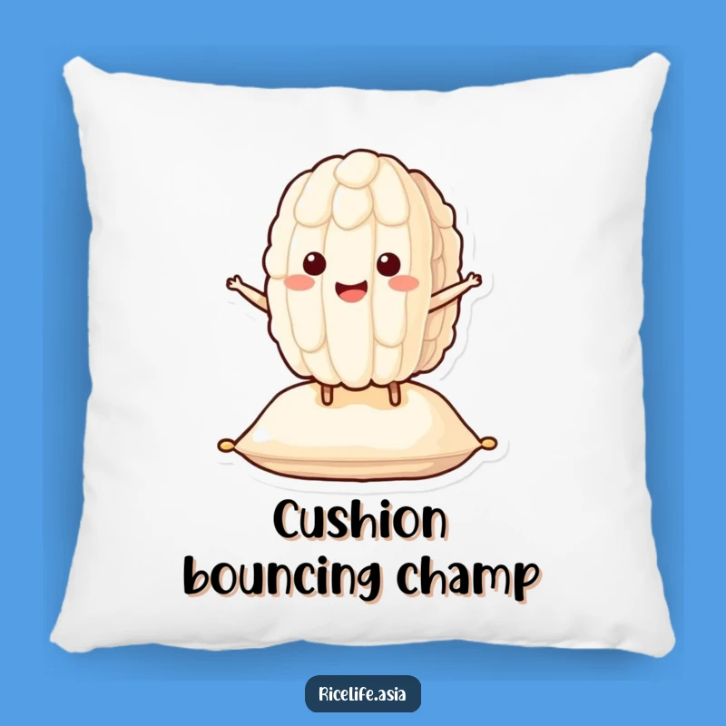 Funny Bouncing Rice Pillow: Cuddle Up with Comedic Comfort!