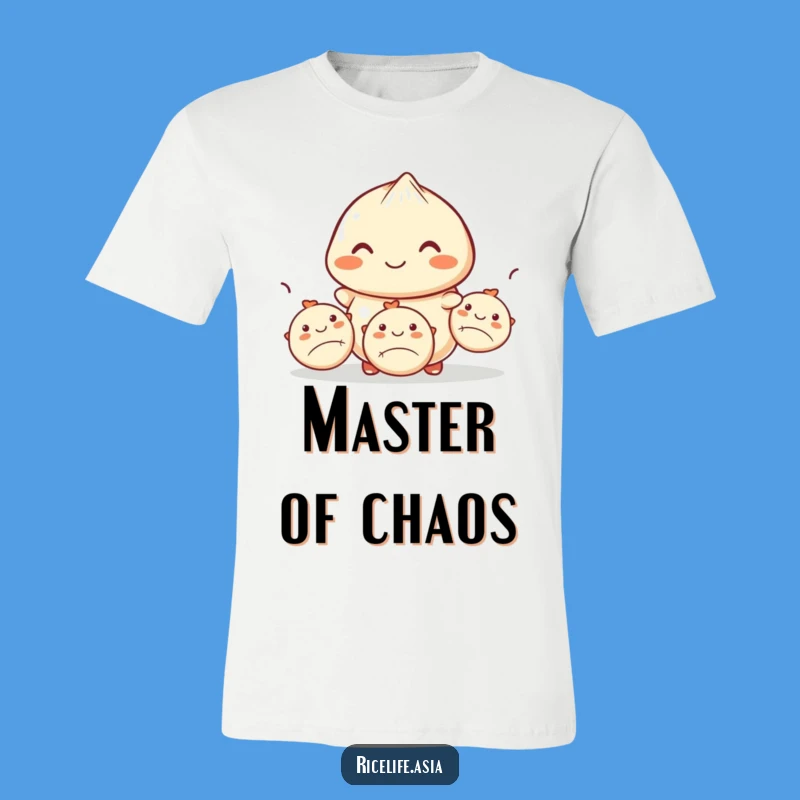 Funny Dumpling Juggling T-Shirt - Wear Your Culinary Comedy