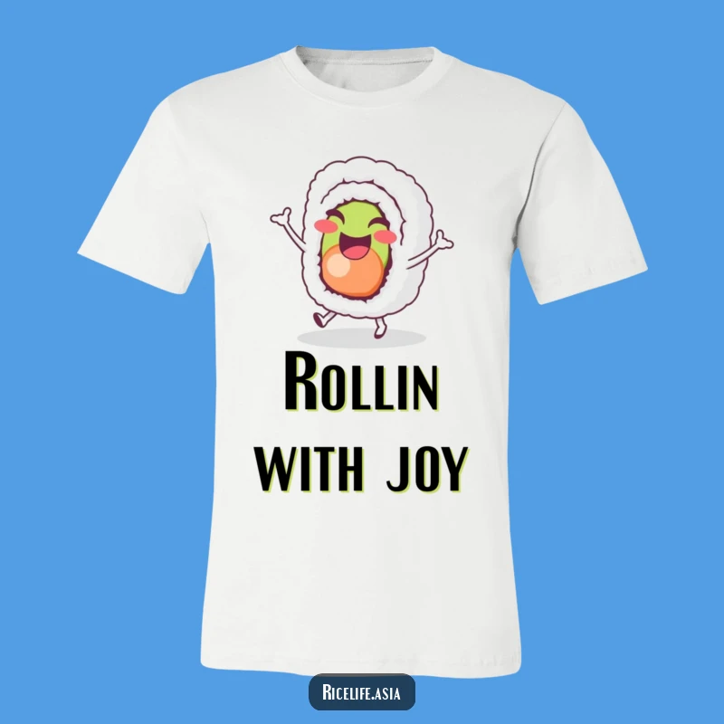 Funny Sushi Hop Tee: Wear Your Joyful Spirit!